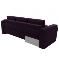 Угловой диван Принстон (велюр фиолетовый) - Изображение 1
